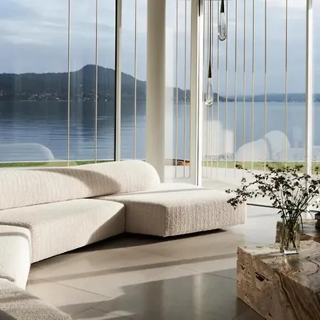 Di Lusso Sul Lago Maggiore Con Darsena Privata Villa Lesa
