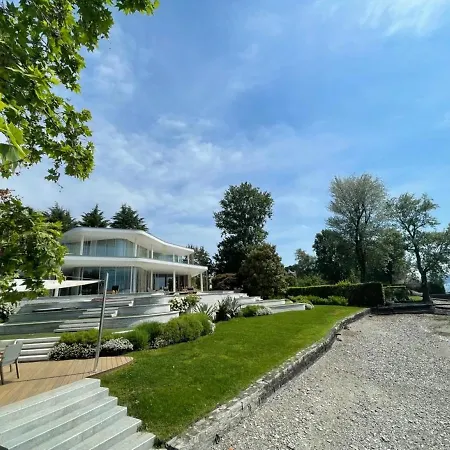 Villa Di Lusso Sul Lago Maggiore Con Darsena Privata